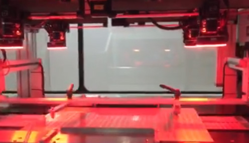 逸豪全自動阻焊三機連印生產(chǎn)線